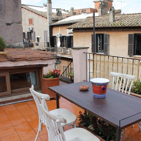 Casa Greco - Attico Con Terrazza, Trastevere 로마 외부 사진